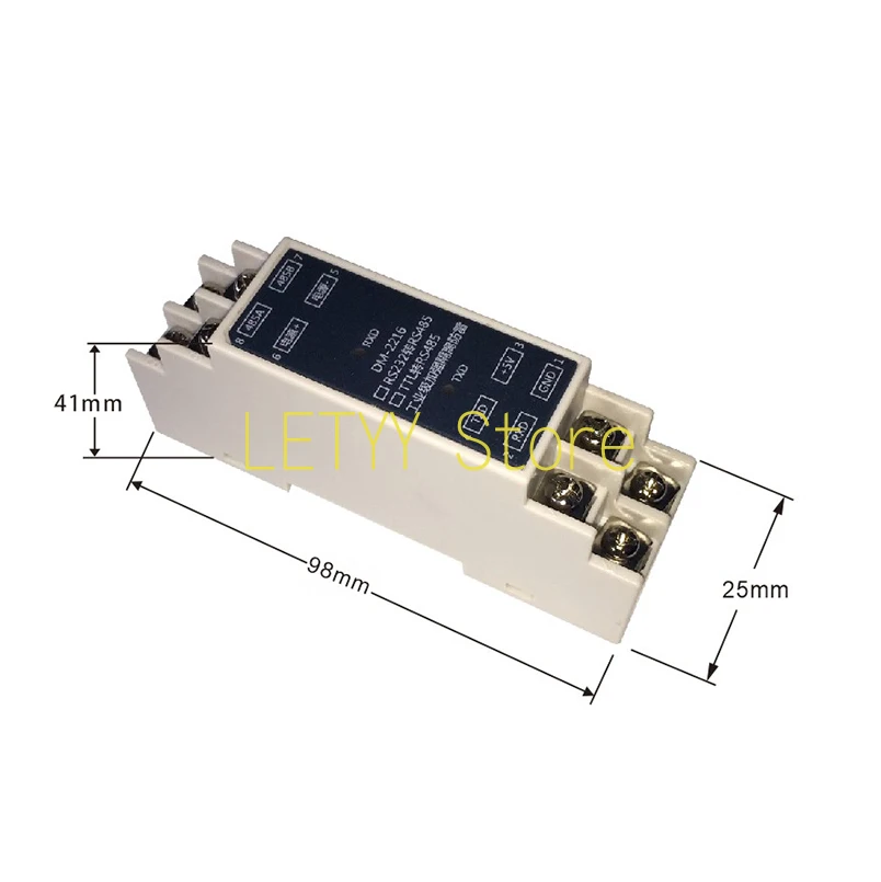 

485 Weighing Isolation Module Data Acquisition Signal Transmitter Weighing Control System Connected to PLC