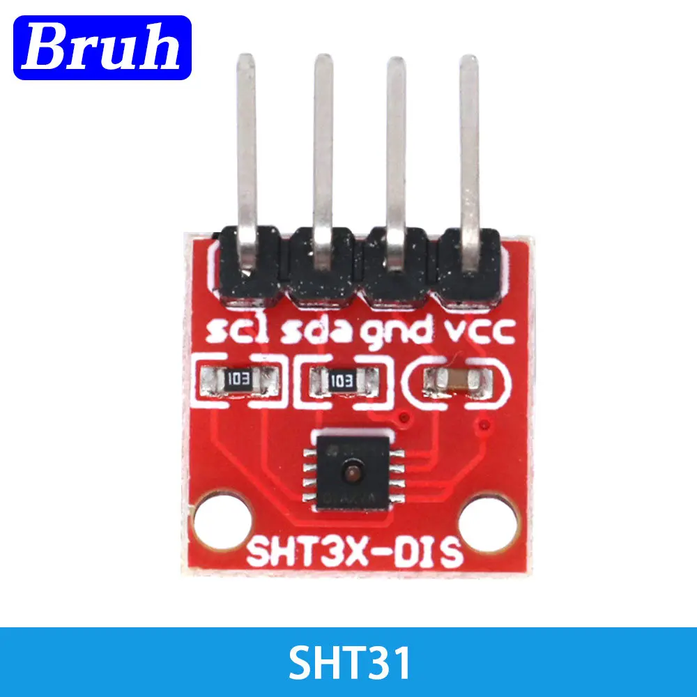 SHT30 SHT31 SHT35 temperature and humidity sensor module I2C communication numeric wide voltage