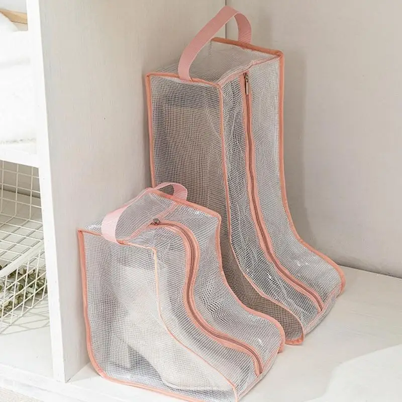 

G6KF Transparent Shoes Dust Cover Moisture Proof Footwear Protector Clear Boot for Home Storage and Travel