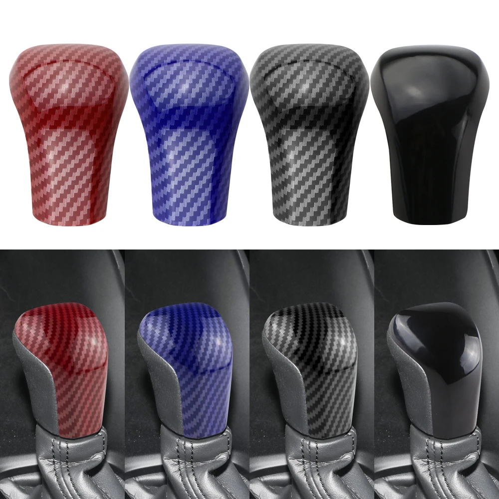 Car Gear Shift Knob Sticker Cap for Toyota Camry Corolla Avalon E210 2021 - 2023 Gear Head Cover Interior Accessories