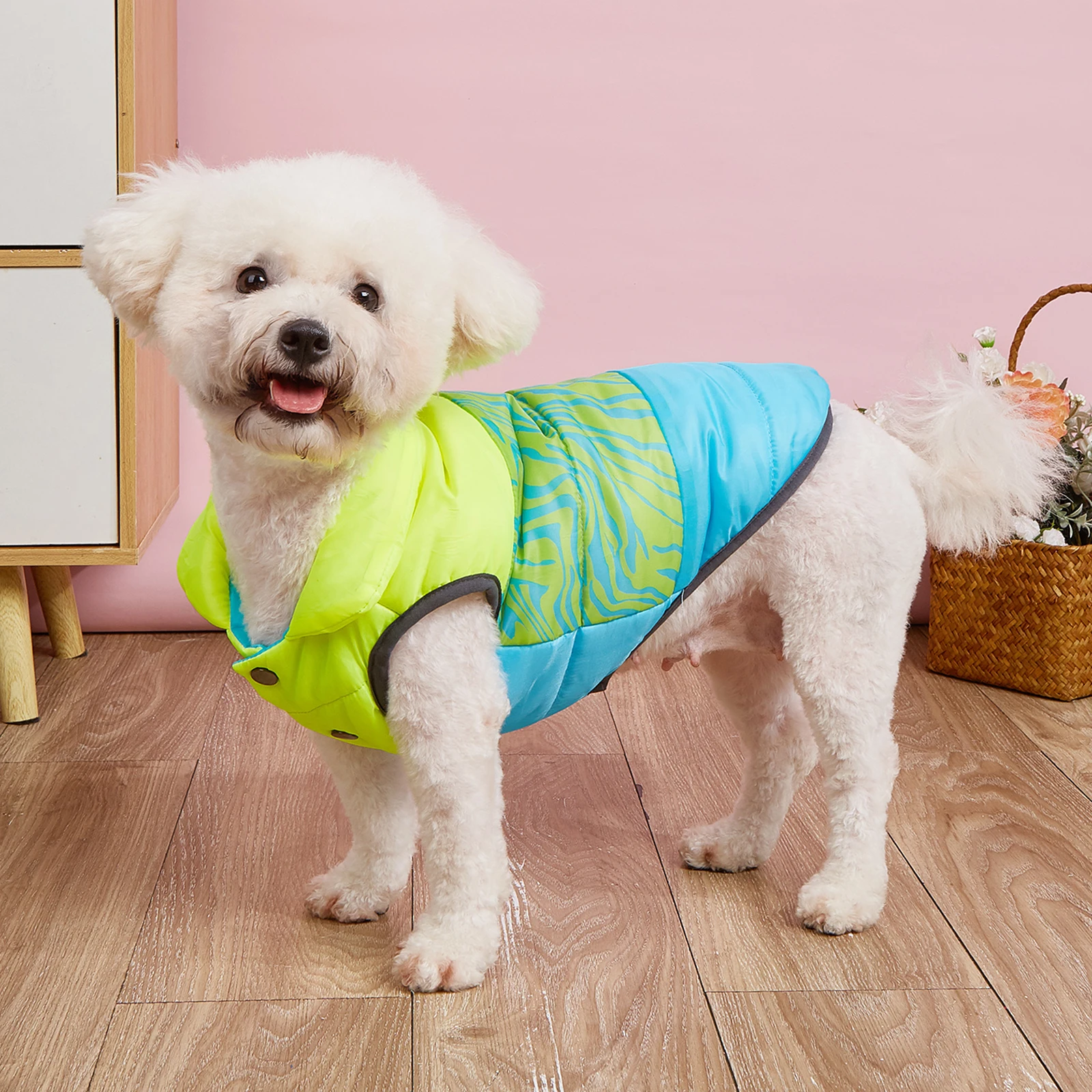 Winter Dog Jacket Windproof Warm Coat For Small And Medium Dogs_voghion.com