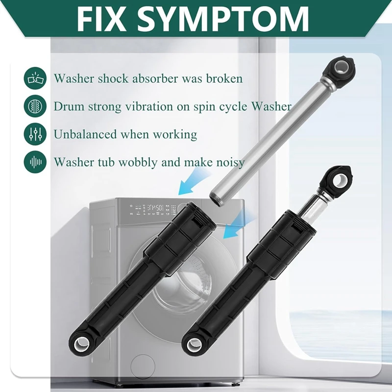 washer shock absorbers provides NEW 5304491701 Washer Shock Absorbers 4PCS Washer Replaces 137040900 7137040900