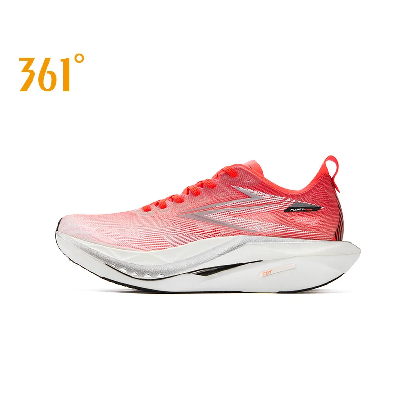 

361 Degrees Flame 5 Future Running Shoes New Marathon Carbon Breathable Energy Return Durable Cushion Stable Sneakers 672612207