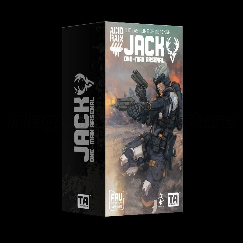 【MT】Acid Rain War FAV-A65 Buck Squad Jack Human Arsenal Animation Series Military Model Collection 1/18 Action Figures