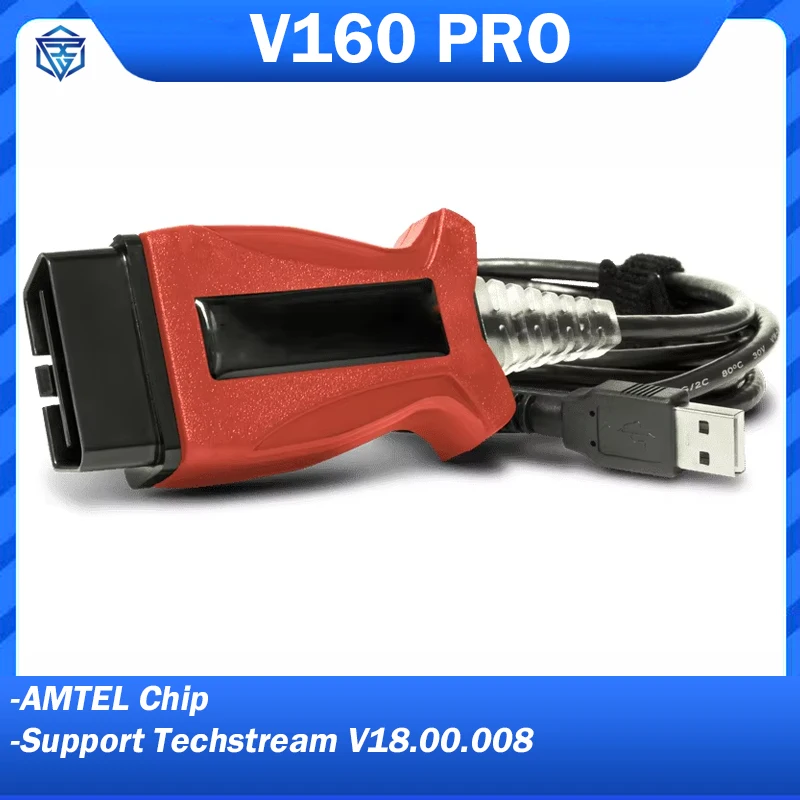 

V160 JLR SDD Pro J2534 для Volvo 2014D и TOYOTA TIS Techstream 18.00.008 Сканер OBD2 3 в 1 PK MINI VCI OTC DICE