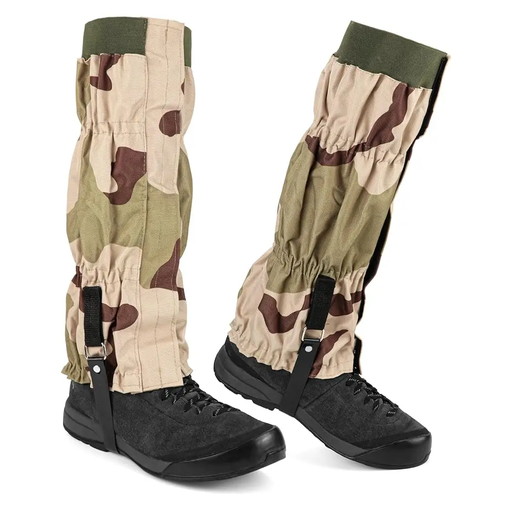 

Регулируемые водонепроницаемые гетры для ног, защита от укусов змей для зимнего туризма и треккинга