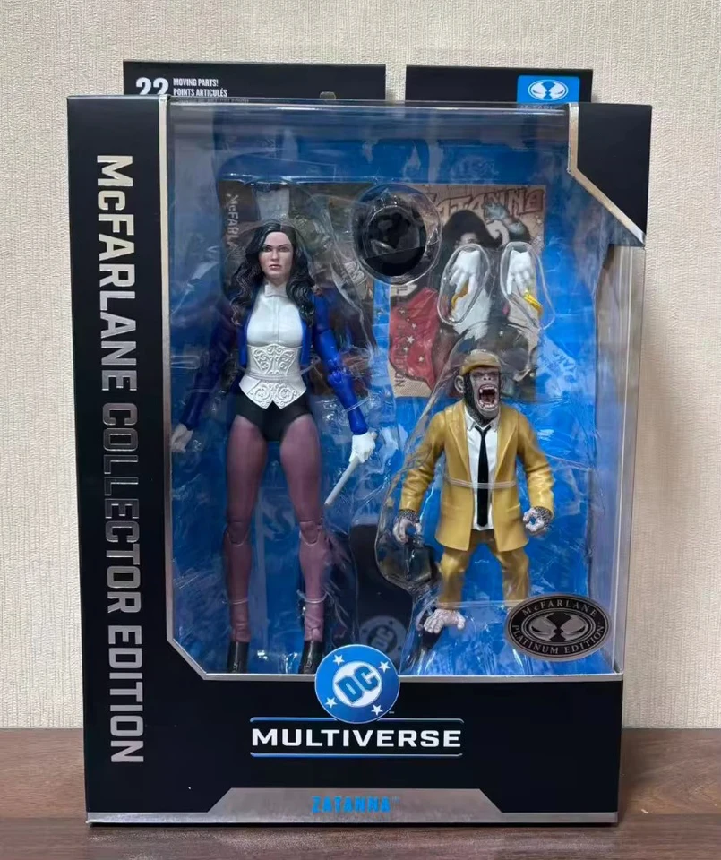 McFarlane Toys Zatanna 18cm Action Figure Collector Edition Gold