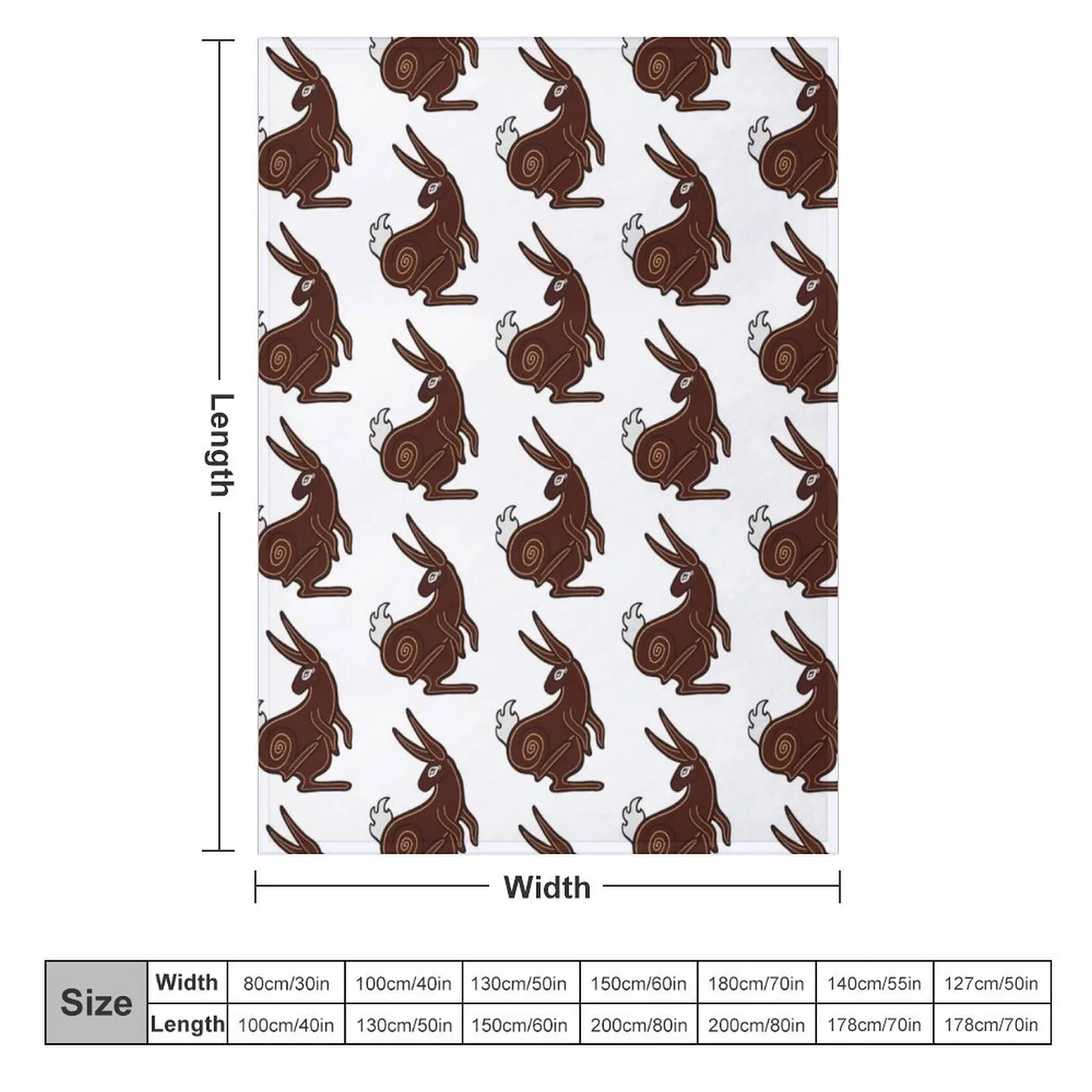 El-Ahrairah, Prince of the Rabbits - Watership Down Fan Art Throw Blanket funny gift manga Blankets