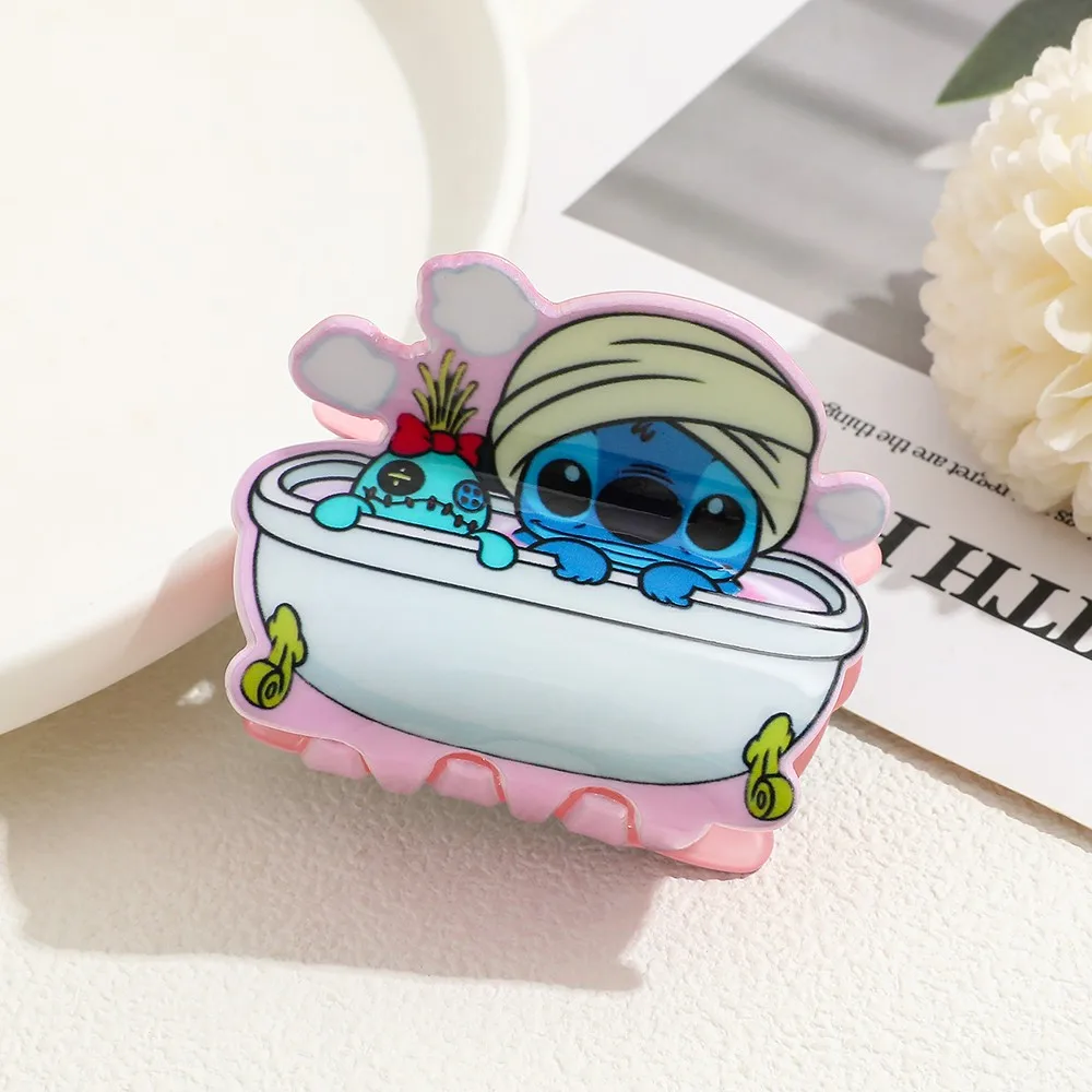 ديزني ملصق حوض الاستحمام مشبك شعر مشبك لطيف الحلو نمط غير السقوط إكسسوارات الشعر مقاطع الشعر الثابتة المبتكرة للنمط الحلو #3