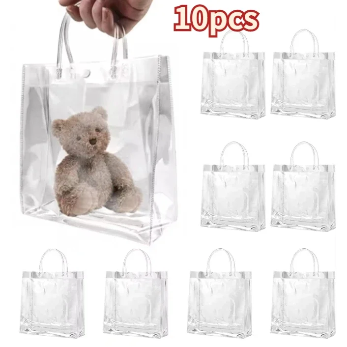 

1/10pcs transparent gift bags candy bags Christmas Halloween souvenirs parties birthday gifts anniversaries weddings