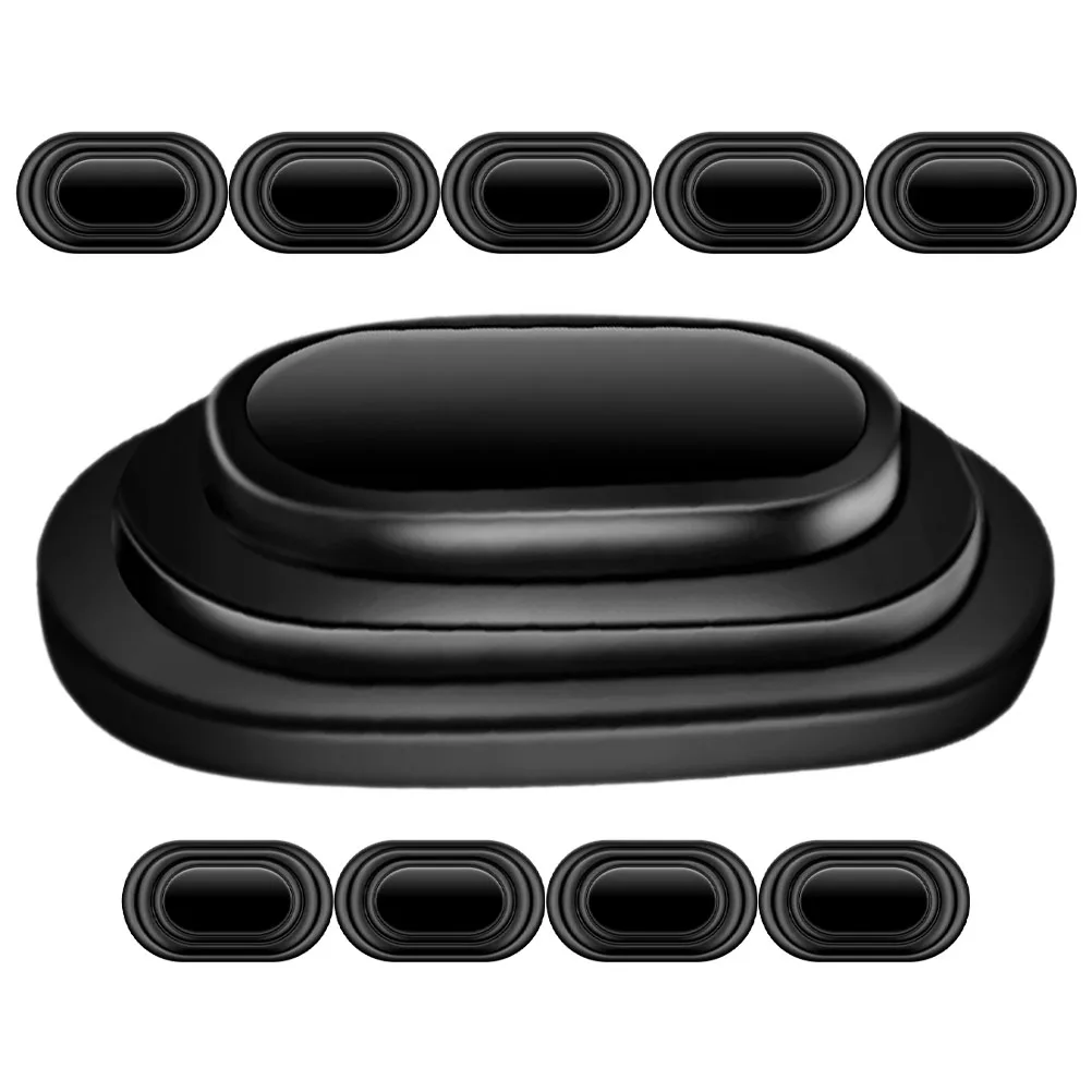 

10 Pcs Shock Absorber Door Gasket Anti Vibration Stickers for Doors Noise Reduction Durable Material Easy Installation Car