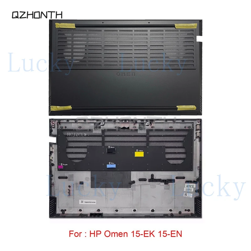 

f New For HP Omen 15-EK 15-EN TPN-Q236 TPN-Q238 Bottom Case (Black) 15.6"