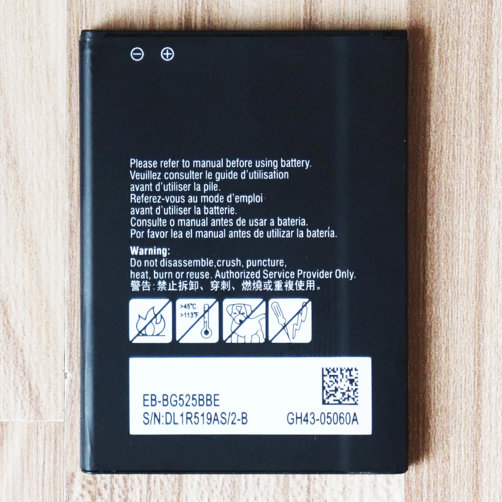 Newest original Cell Battery EB-BG525BBE 3000mAh 3.84V-4.4V For Galaxy Xcover 5 G525F G525S Phone Battery