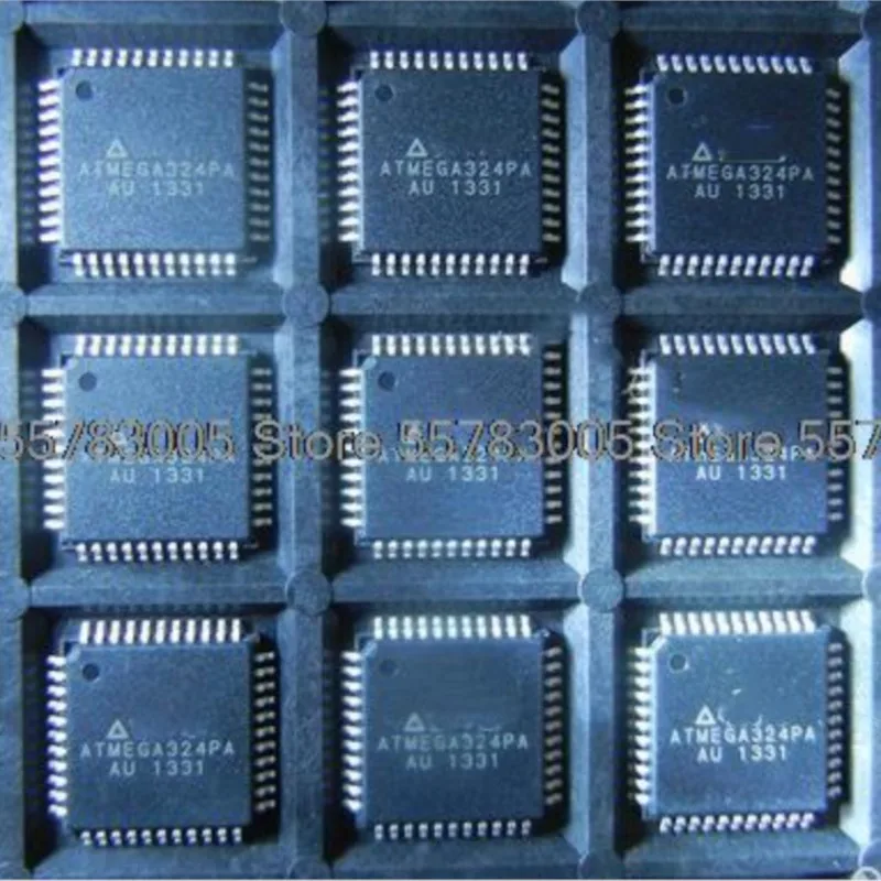 

10PCS New ATMEGA324PA-AU QFP44 Microcontroller chip IC