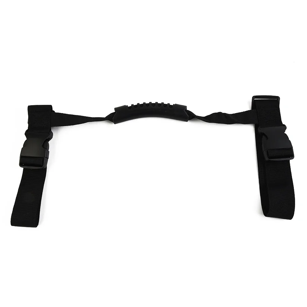 Dive Carrier Handle Strap Comfortable Accessories Adjustable Black Bottle Holder Strap Diving Tank Nylon Portable