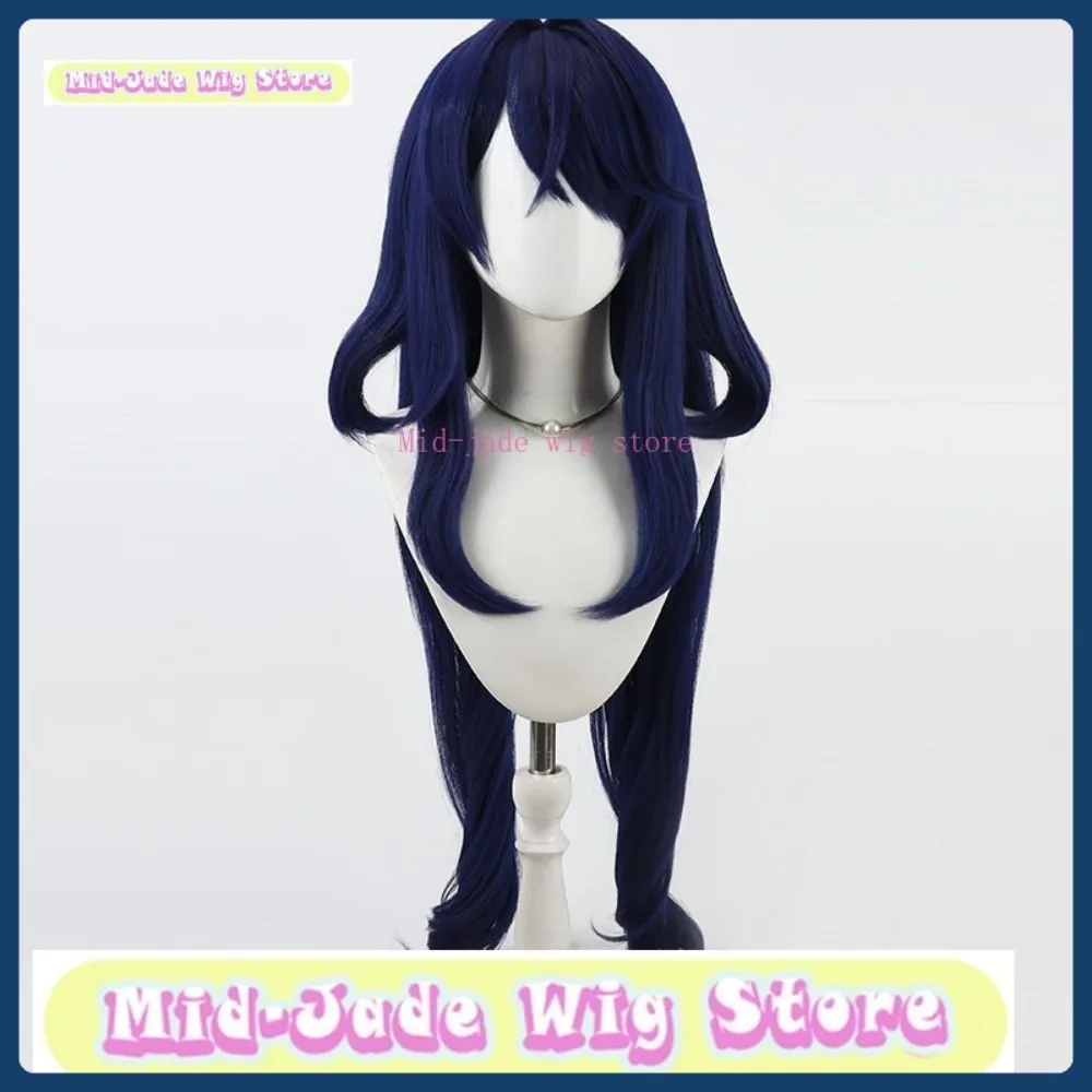 

Синтетический парик для косплея Лаумы из Genshin Impact от Mid-jade Wig Store, для Хэллоуина и ролевых игр, аниме-парик