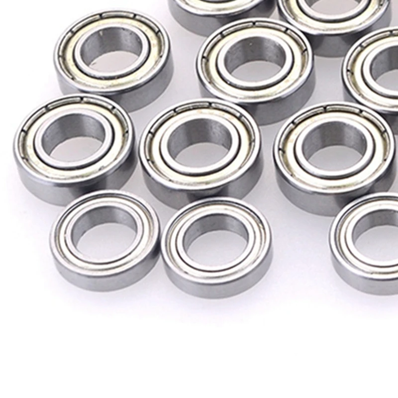 14Pcs Metal Steel Ball Bearing 8109 for 1/8 ZD Racing 08423 08425 08426 08427 9020 9072 9116 9203 RC Car Upgrade Parts