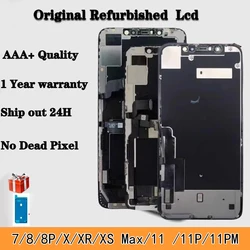 Original Refurbish Lcd For IPhone 6s 7 8 Plus SE2022 Screen For Iphone 11 pro X XR XS Max Display Touch Panel Assembly Replace