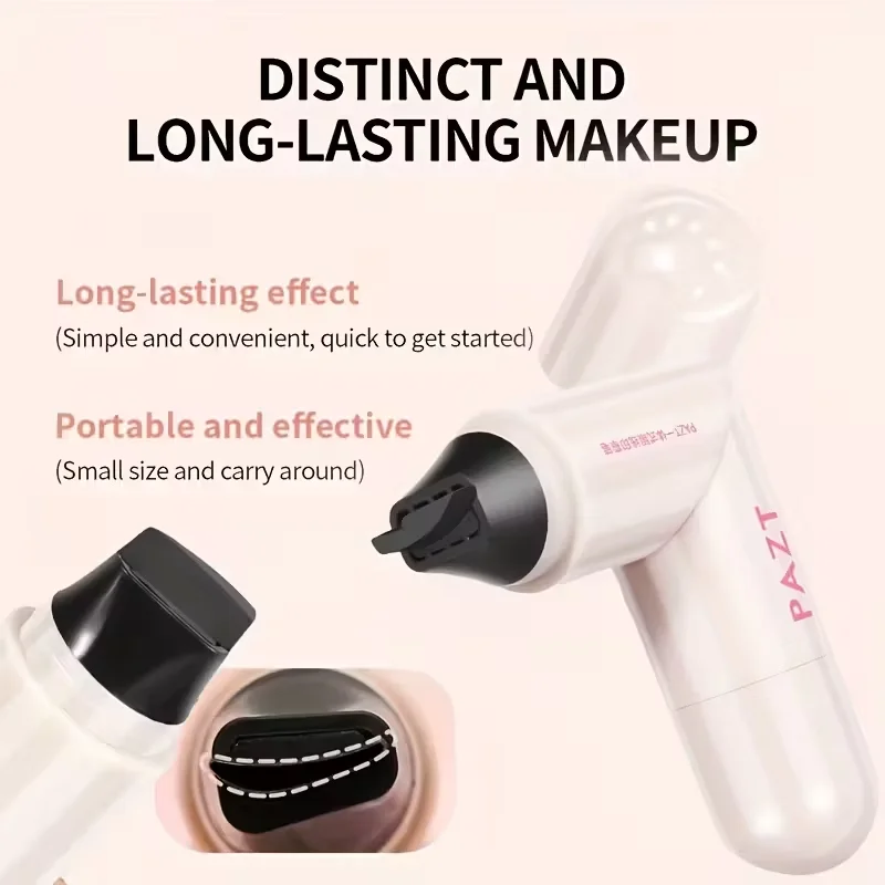 Waterproof Eyeliner Pen,Long-Lasting Winged Eyeliner,Sweatproof,One-Time Molding Dual Tip,Liquid Eyeliner Makeup for Beginners