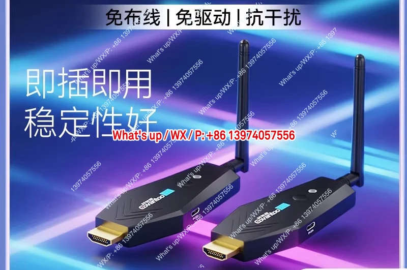 

Wireless transmitter 4K high-resolution video projector Same screen projector Desktop computer with TV projector