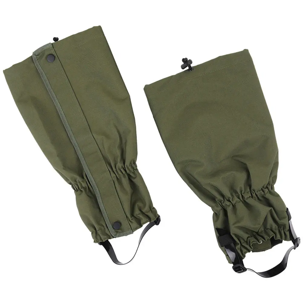 1 Pair Waterproof Gaiters Lightweight Outdoor Leg Protectors Durable Hiking Climbing Camping Snow Sand Insect Protection Gear view 6