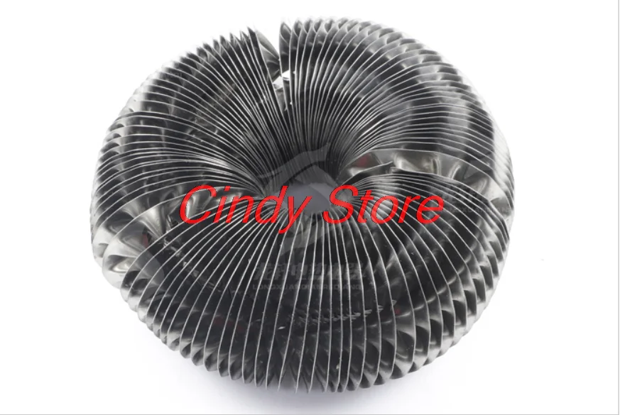 1m Stainless steel spiral hollow fin for heating Cooling tube special fin drying radiator warped fin tube accessories