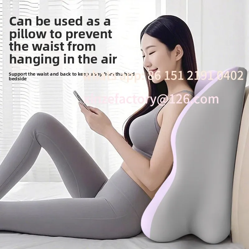 

Customizable 1pcs TV Lounge Support Adjustable Lumbar Cushion for Sofa Floor Memory Foam Bed Backrest Pillow - Reading