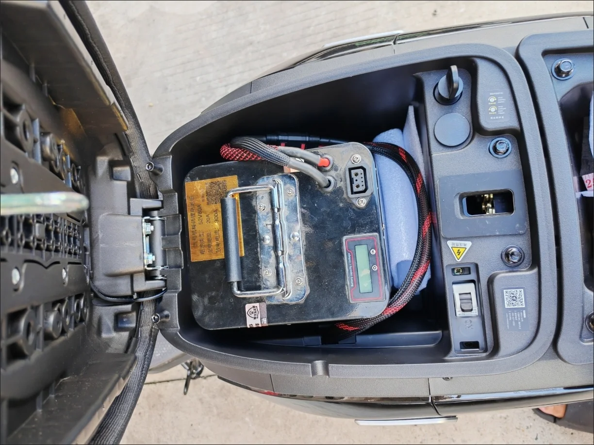 QS8-Anschluss-Umleitungsdraht für Motorrad-Elektrofahrzeug-Ausgangskabel, funkenfreie QS8-S-Steckdose, 6 AWG, 50 cm, M6-Anschluss – Detail 7