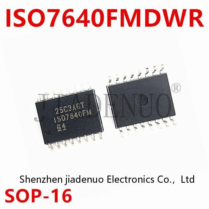 (2-5pcs)100% New ISO7640FMDWR ISO7640FM patch SOP16 chipset