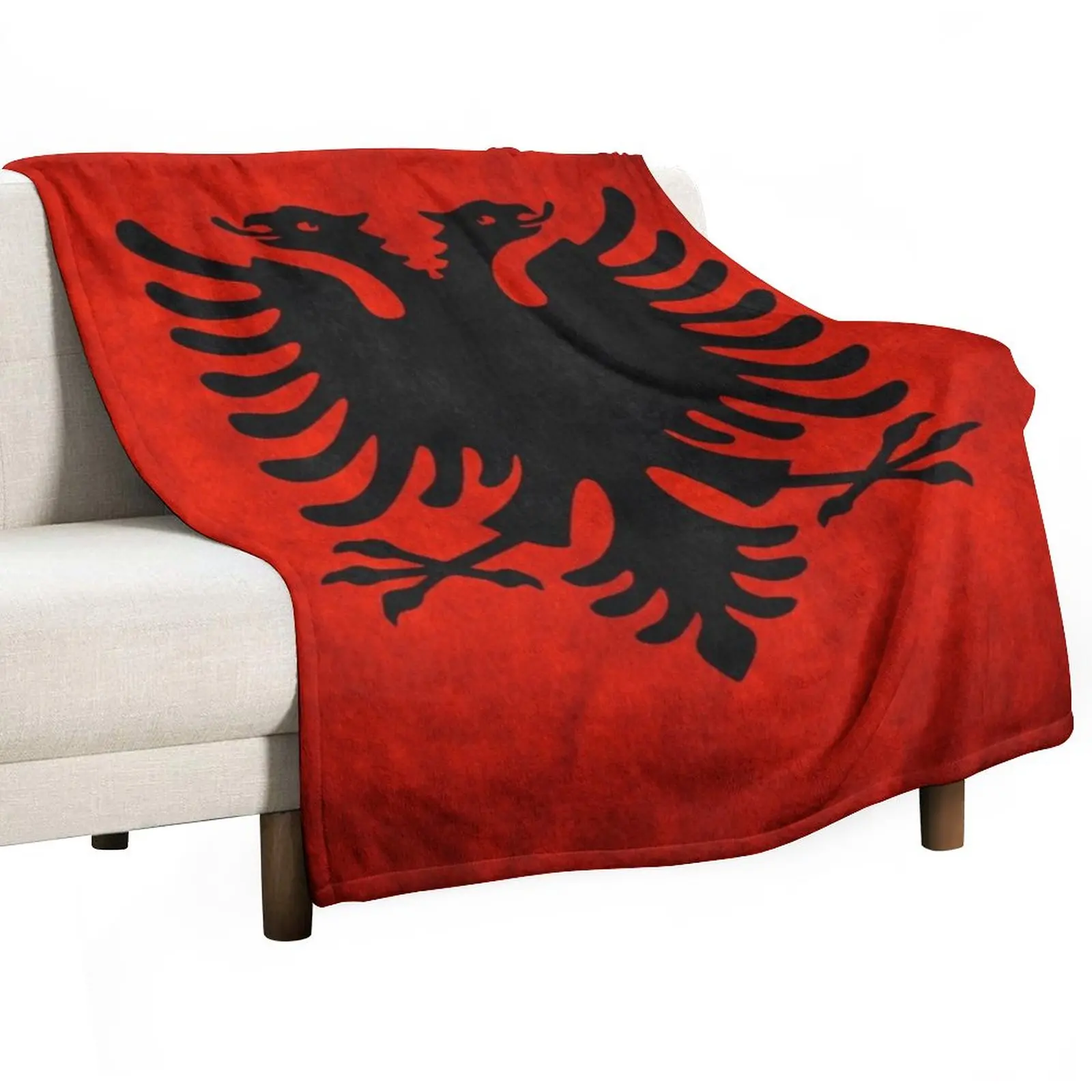 Albania | Albanian Flag | National Flag of Albania Throw Blanket Quilt Blanket Bed covers Furry Blanket Blanket For Sofa