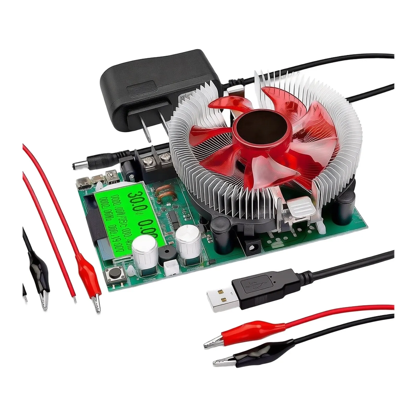 Constant Current Electronic Load Tester 150W 200V with LCD Screen for Testing Batteries Chargers and Power Adapters