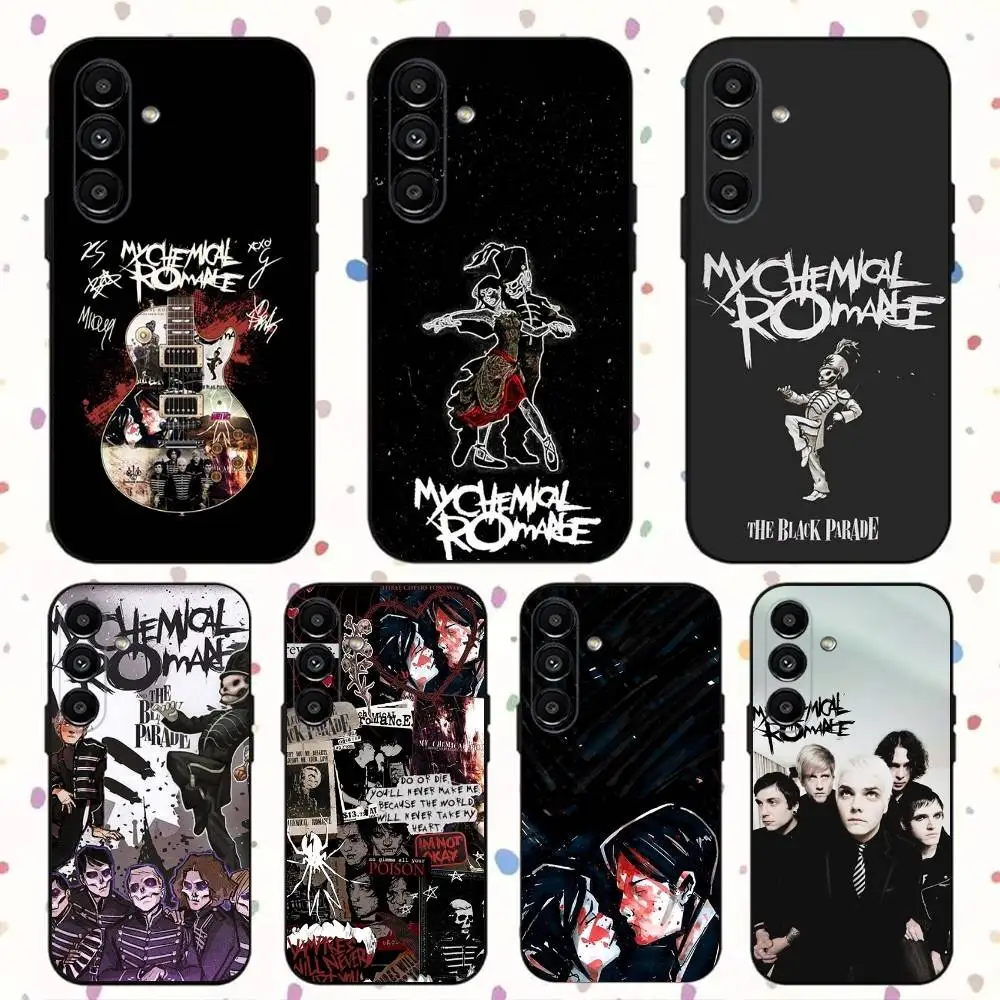 

My Chemical Romance MCR Phone Case For Samsung S24,S21,S22,S23,S30,Ultra,S20,Plus,Fe,Lite,Note,10,9,5G Black Soft Cover