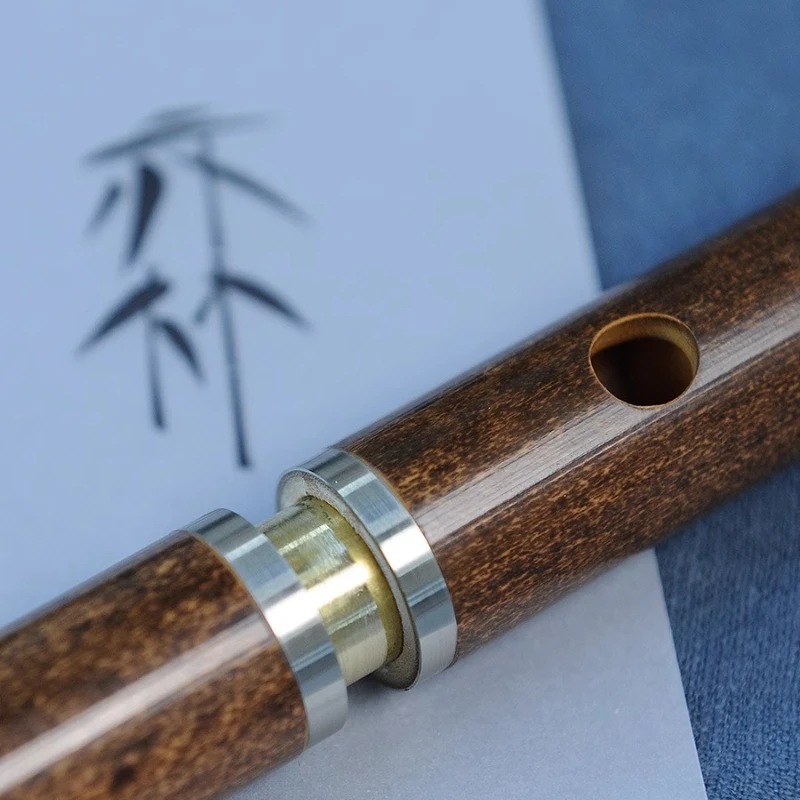 Professional performance grade purple bamboo flute advanced high-end musical instrument