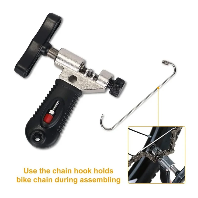 Bike Chain Tool Set Bike Chain Cutter Chain Opener Bike Repair Tool, Wear Indicator Tool Accessories