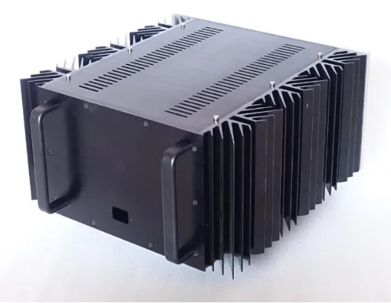 LL/ Full Aluminum Alloy PASS Labs XS150 Class A Power Amplifier Chassis / Pure Post-Stage Chassis (360*195*378mm)
