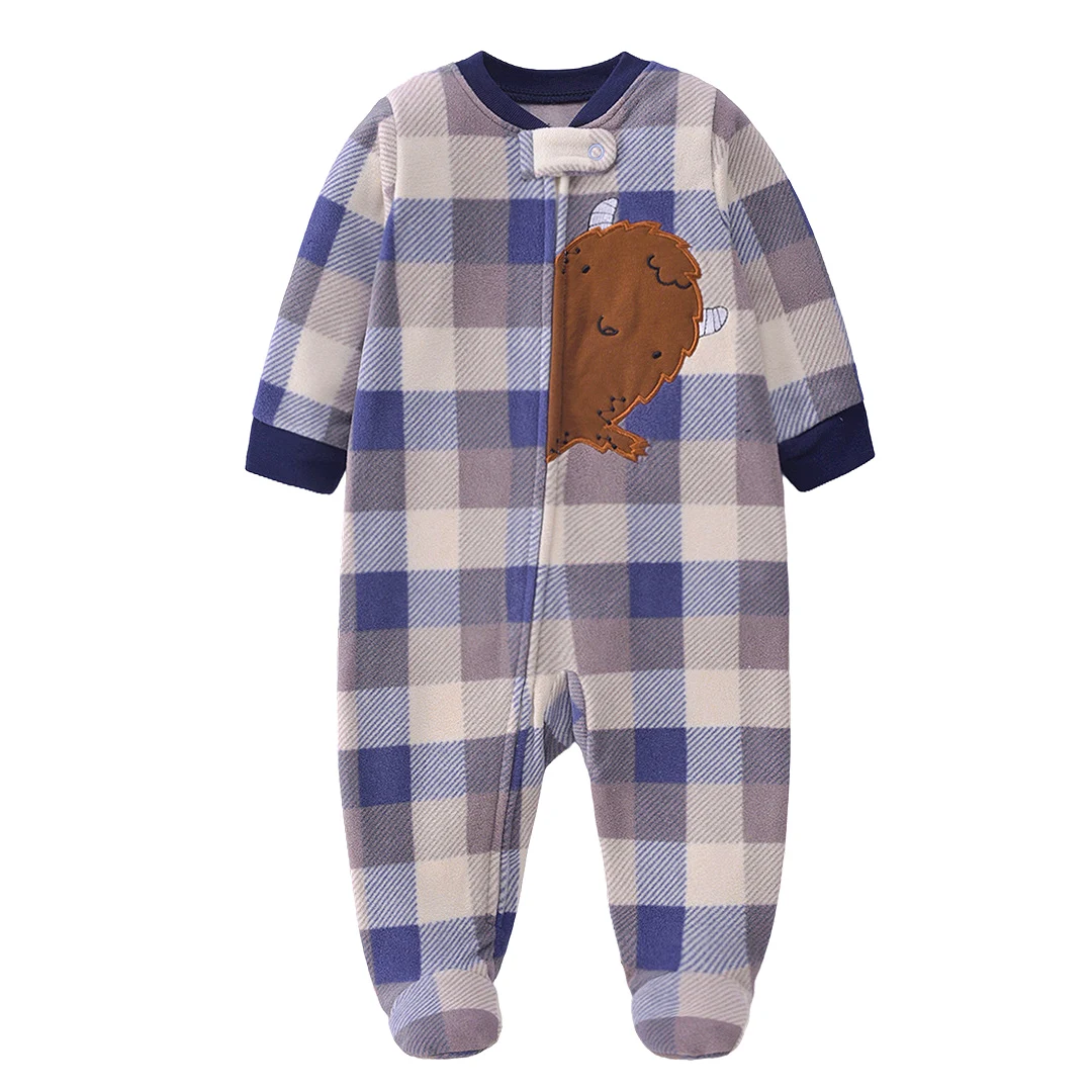 2026 Unisex Baby Romper Fleece Fabric Baby Boy Girl Clothes brands Newborn Baby Clothing infant Baby Jumpsuits Winter Romper image 5