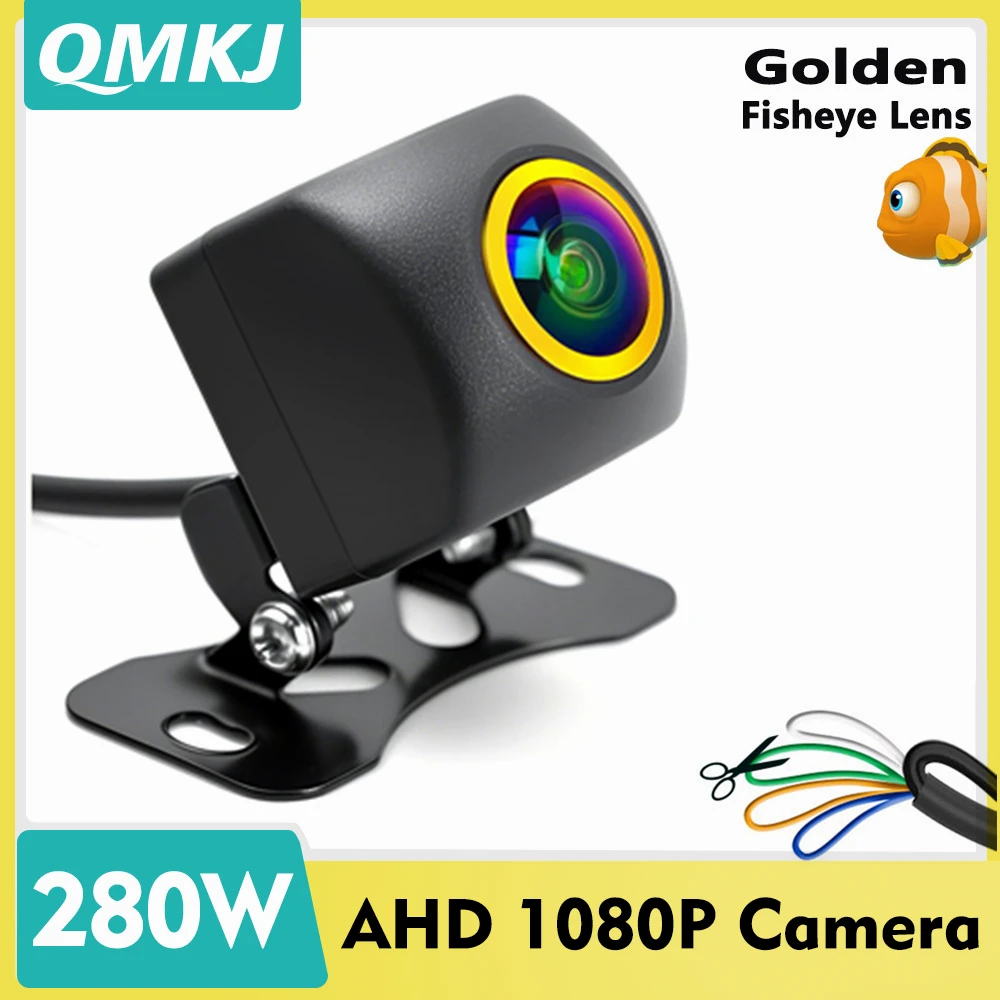 

AHD Car Rear View Camera 12V Night Vision Backup Parking Reverse Camera Waterproof HD Color Image Video Vehicle Camera