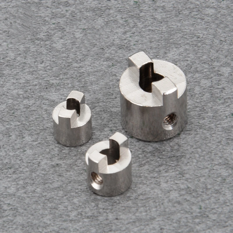 MIBIDAO 5Pcs 3/4/5mm Stainless Steel Drive Dog Shaft Crutch Connector Paddle Fork for RC Electric Boat Model Accessories