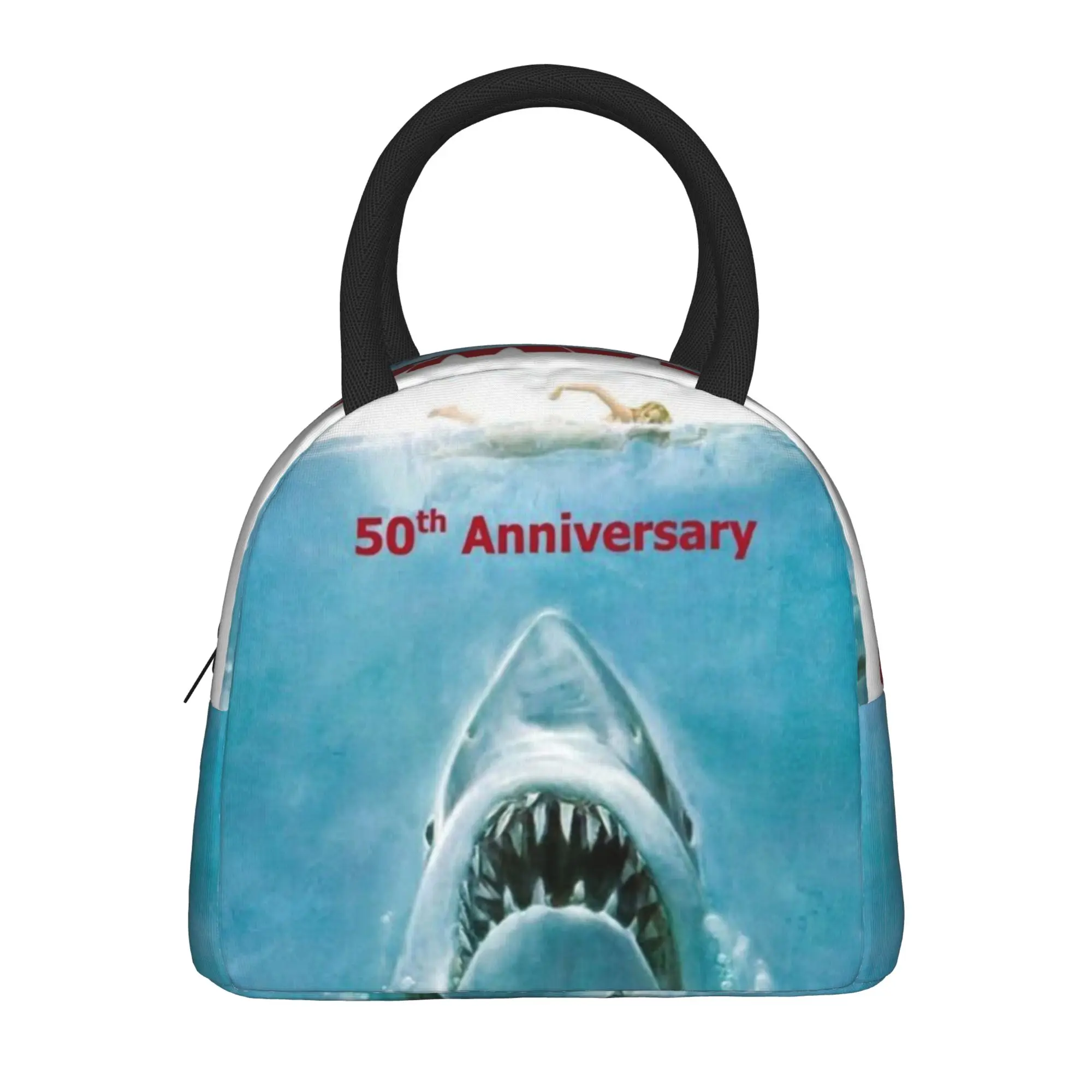 Insulated Lunch Bags Jaws th Anniversary Merch  Food Box New Arrival Cooler Thermal Bento Box For Office