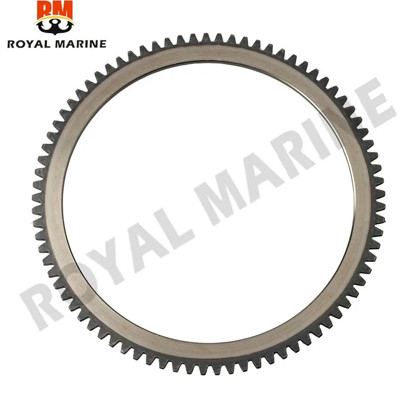 66M-85550 Flywheel Crown Gear Ring For YAMAHA Outboard Motor 4T F9.9 F13.5 F15 Parsun PAF15-07070100W 172-208mm 2 pcs