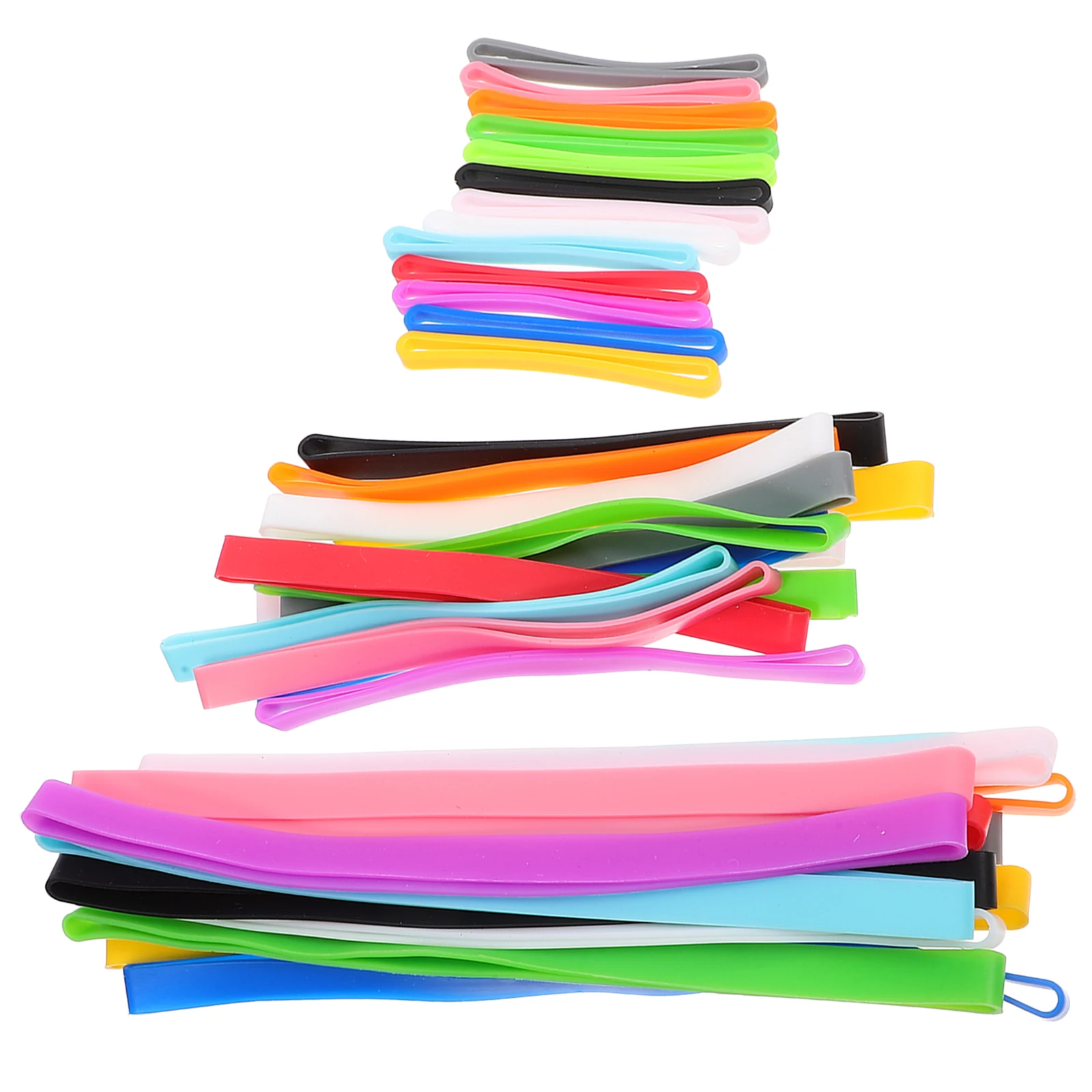 

39pcs Colorful s Elastic Straps for Notebook Journal Books Travel Office Supplies Assorted Colors Stretchy
