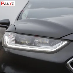 For Ford Mondeo MK5 2015-Present  2 Pcs Car Headlight  Tint Protective Film Headlamp Transparent Black TPU Sticker