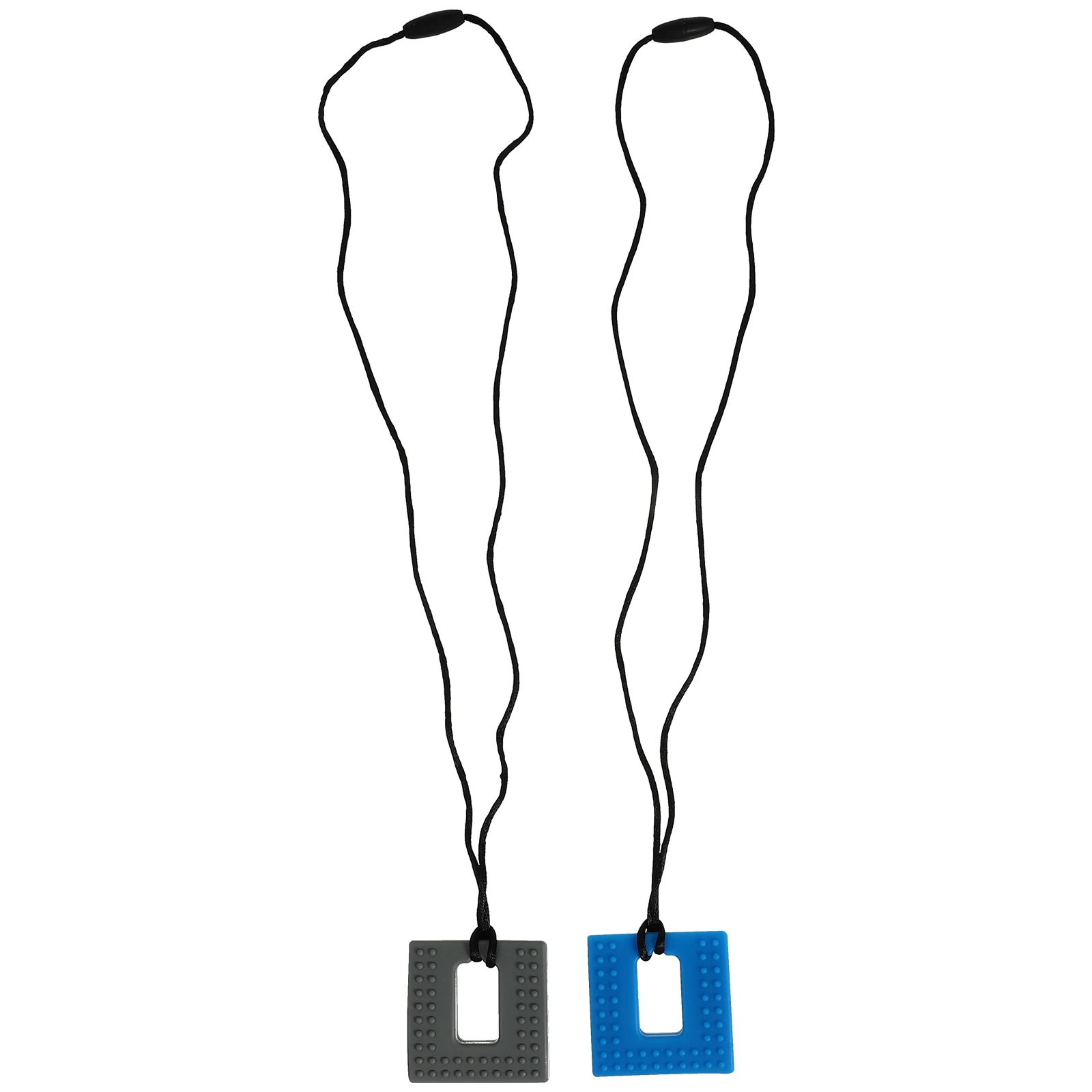 

2 Pcs Sensory Chewing Pendant for Babies Plaything Teether Toddler