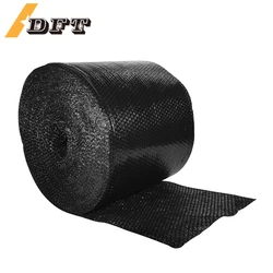 Black Bubble of Wrap Film antiurto Foam Roll Bag Paper Packing Double Layer Fragile Pressure Relief Transport Logistics