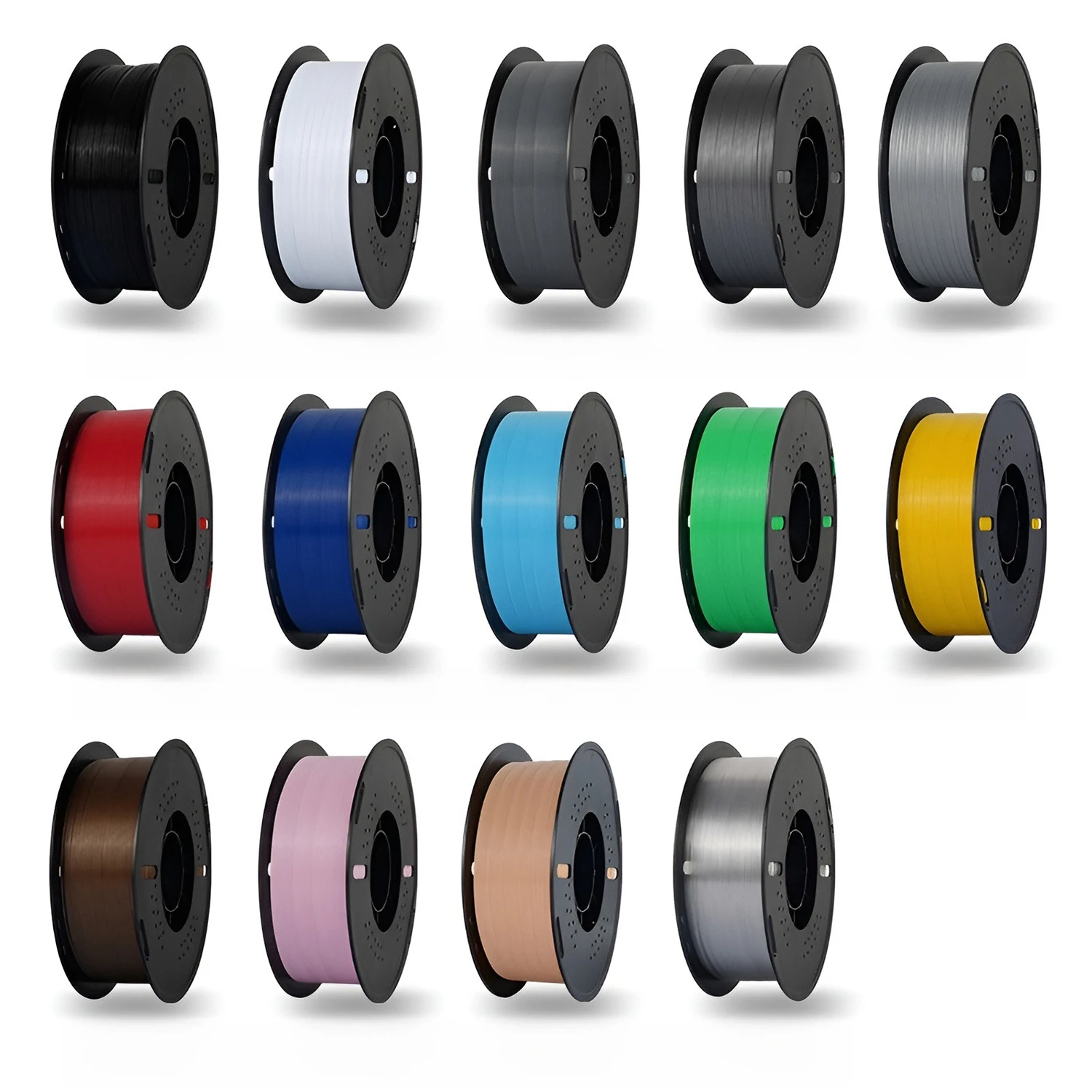1.75mm PETG 3D Printer Filament 250g 500g 1Kg Wire Vacuum Packaging PETG Grey Skin Marble 3D Printing Filament