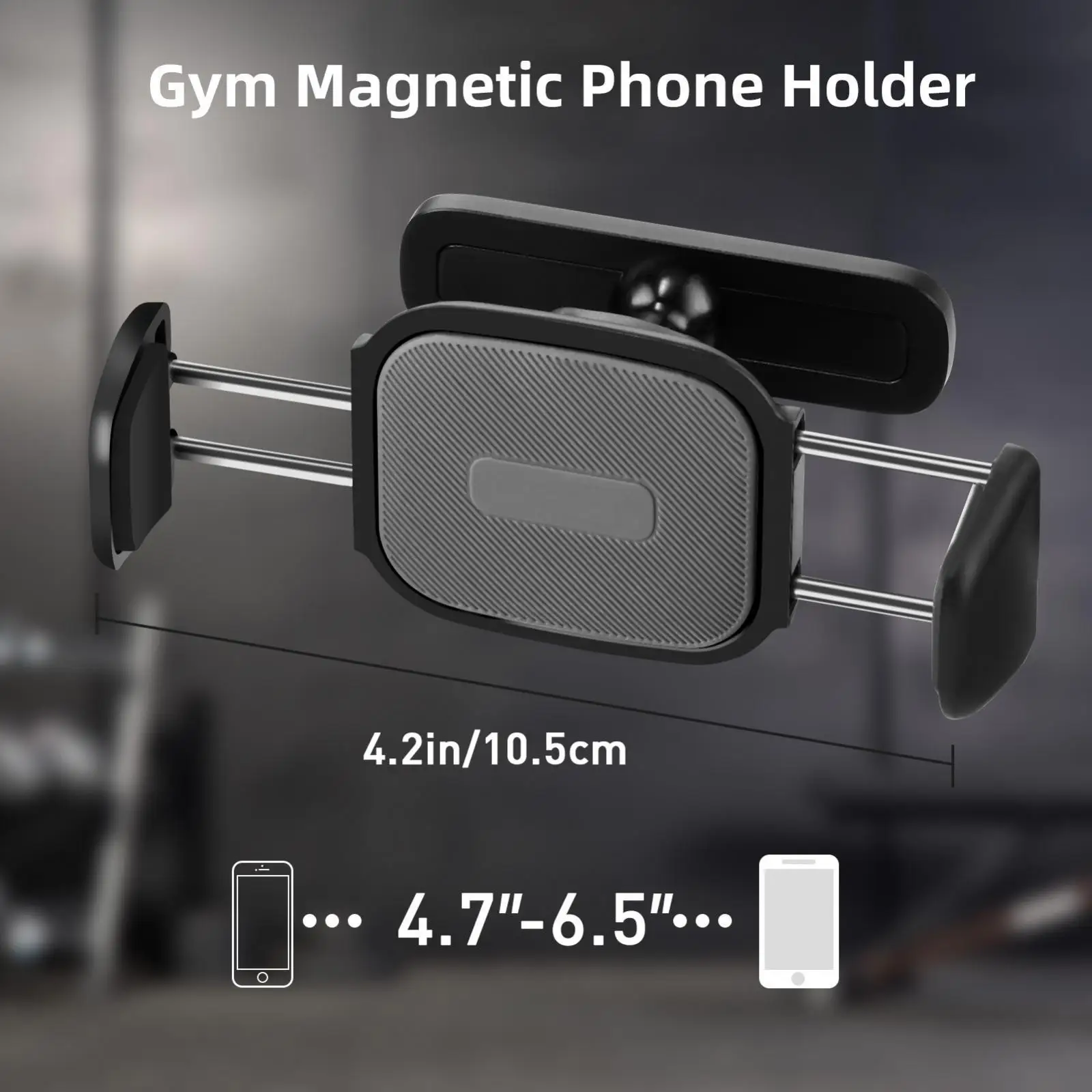 

Держатель для телефона в тренажерном зале, магнит для вечеринки, для женщин и мужчин, холодильник для фитнеса, регулируемый на 360°