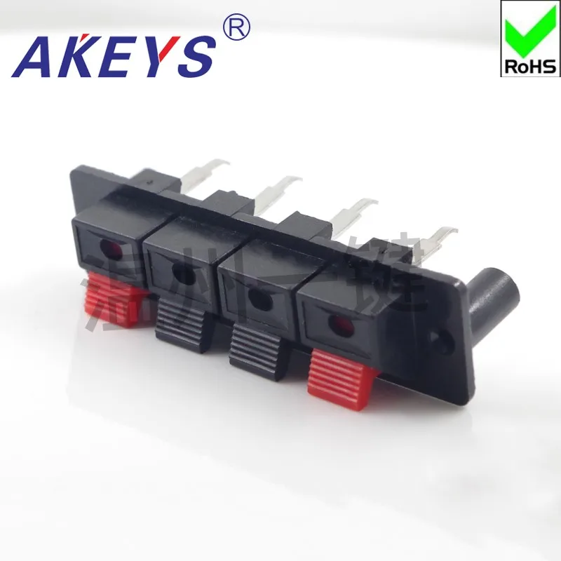 10 PCS Connection Clip 4-bit high-quality audio wiring Clip Fast clip aging test Clip WP4-1 square outer junction seat