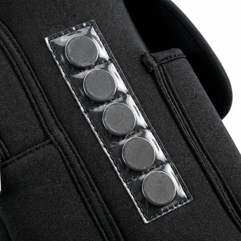 Magnetic Fitness Water Bottle Holder with Phone Pocket And Shoulder Strap Gym Accessories Storage Pouch Carrier Bottle Cover image 5