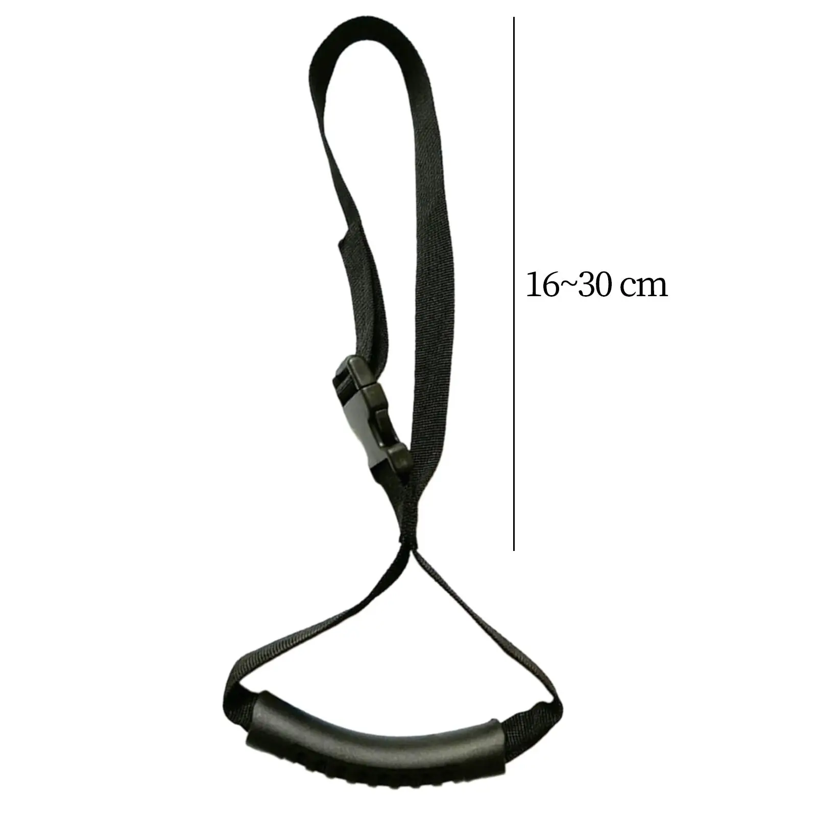 Car Auxiliary Handle Support Strap Adjustable Grab Band Nonslip Ergonomic Grip for Disabled Seniors Standing Aid Vehicle