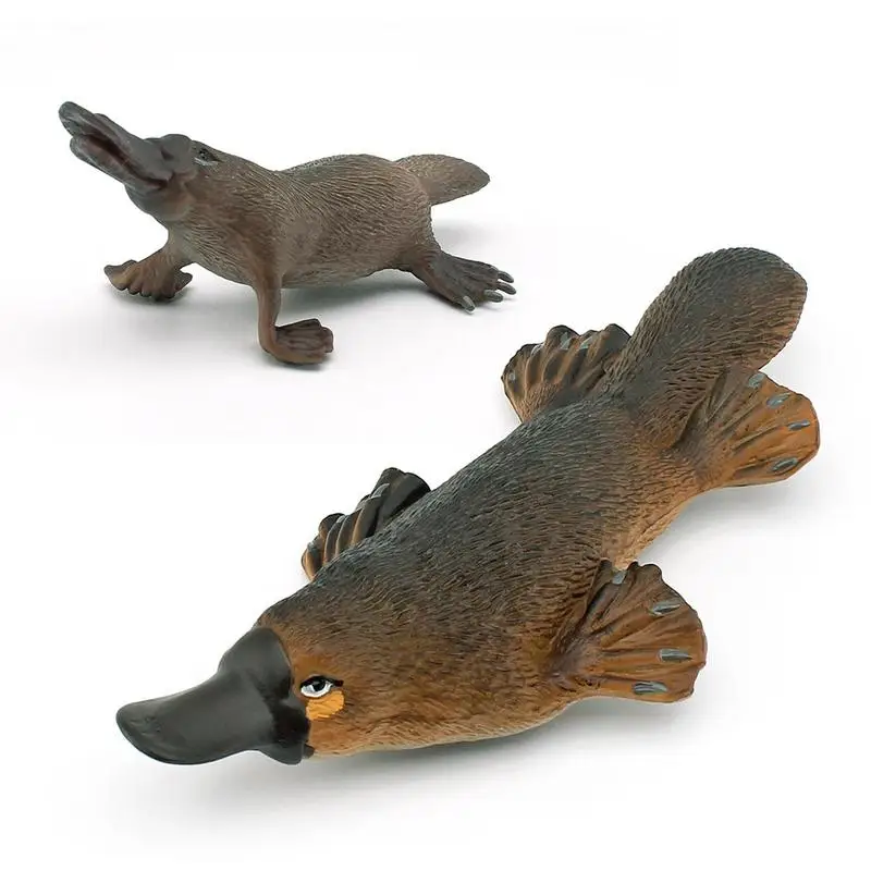 Simulation Platypus Figure Animal Model Wild Forest Animal Figurine Collection Toy High-quality Action Figure Model Toy For Kids